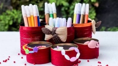 Tái chế vỏ lon với 10 cách vô cùng độc đáo