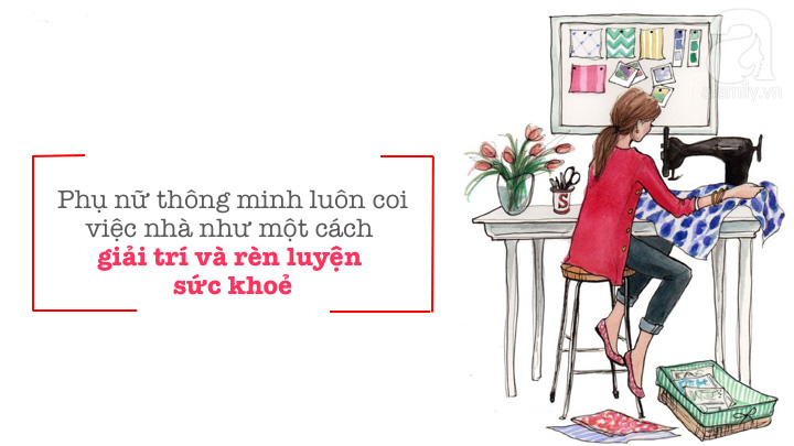 phụ nữ làm việc nhà