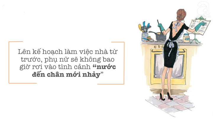 phụ nữ làm việc nhà