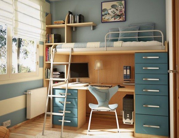 sắp xếp đồ đạc gọn gàng