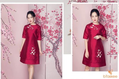 Gợi ý những mẫu áo dài mặc với quần bó đẹp khó cưỡng