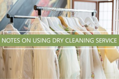Dry cleaning service: What to know before using