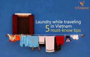 laundry while traveling in vietnam