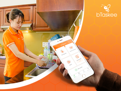 Tìm người giúp việc nhanh chóng với các tính năng đặc biệt trên Ứng dụng bTaskee