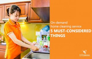 on demand home cleaning service