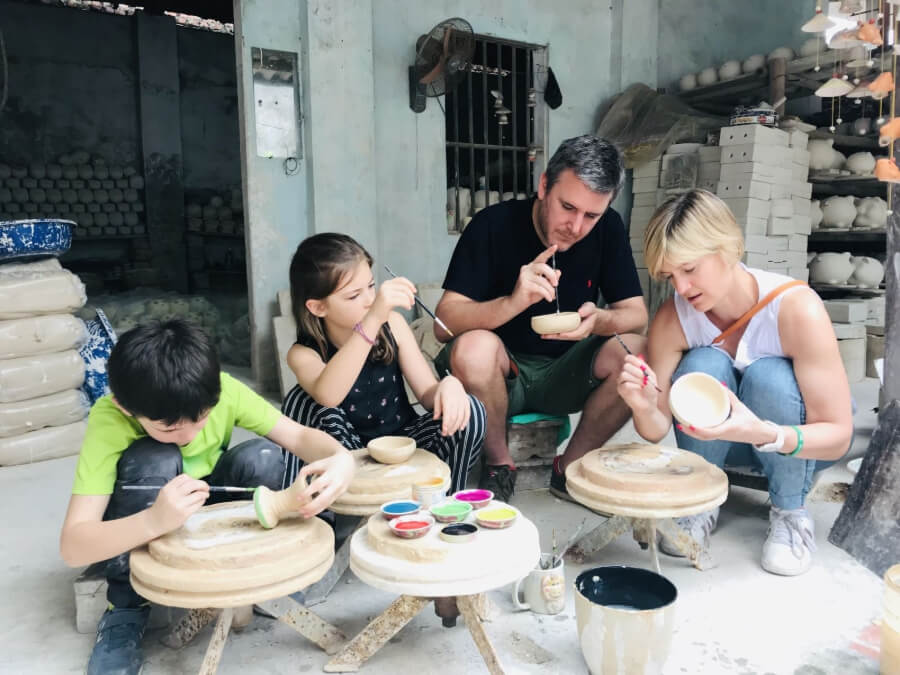 making potteries