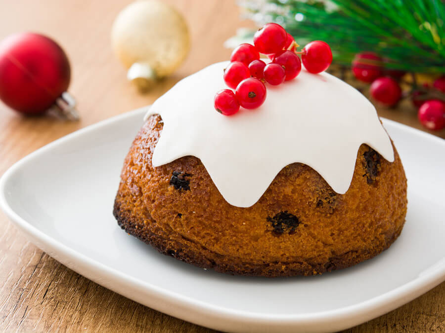 Bánh pudding cho bữa tiệc Giáng sinh