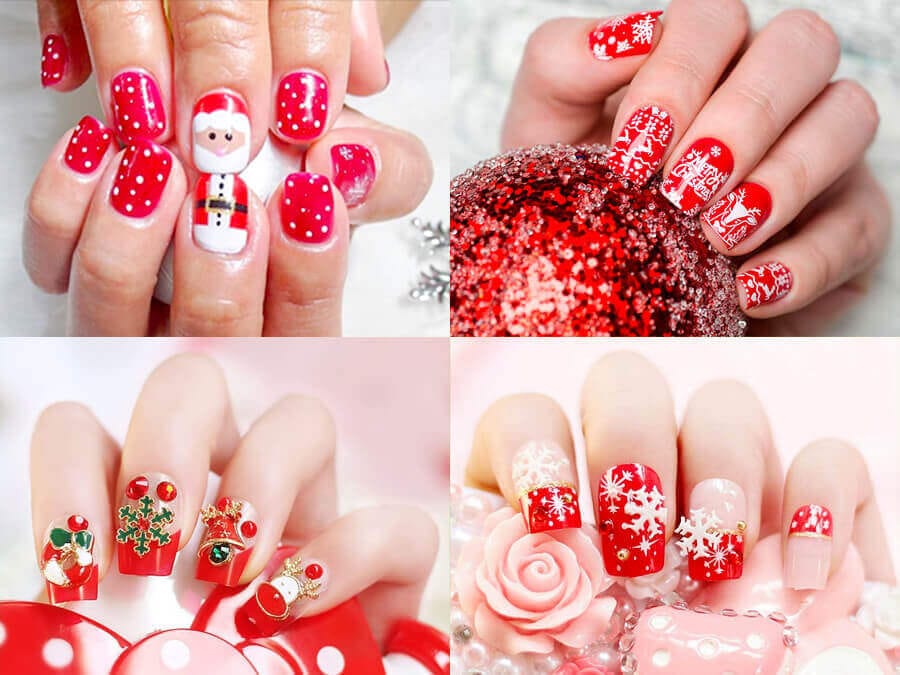 15 mẫu nail Noel đẹp dành cho các cô gái