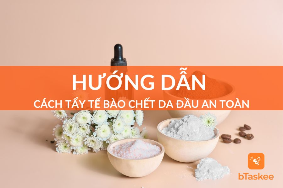 Tẩy tế bào chết da đầu tại nhà