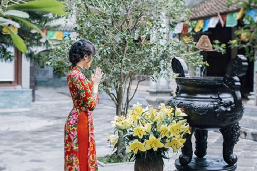 Tâm của người hái lộc phải hướng thiện